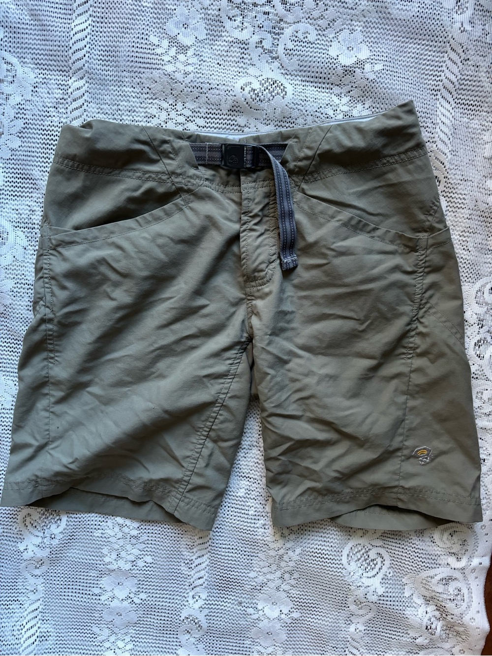 Olive Green Outdoor Shorts